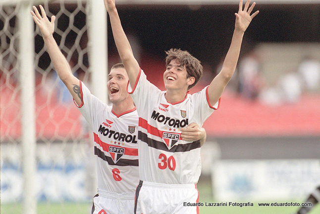 Cacá em sua primeira passagem pelo São Paulo
