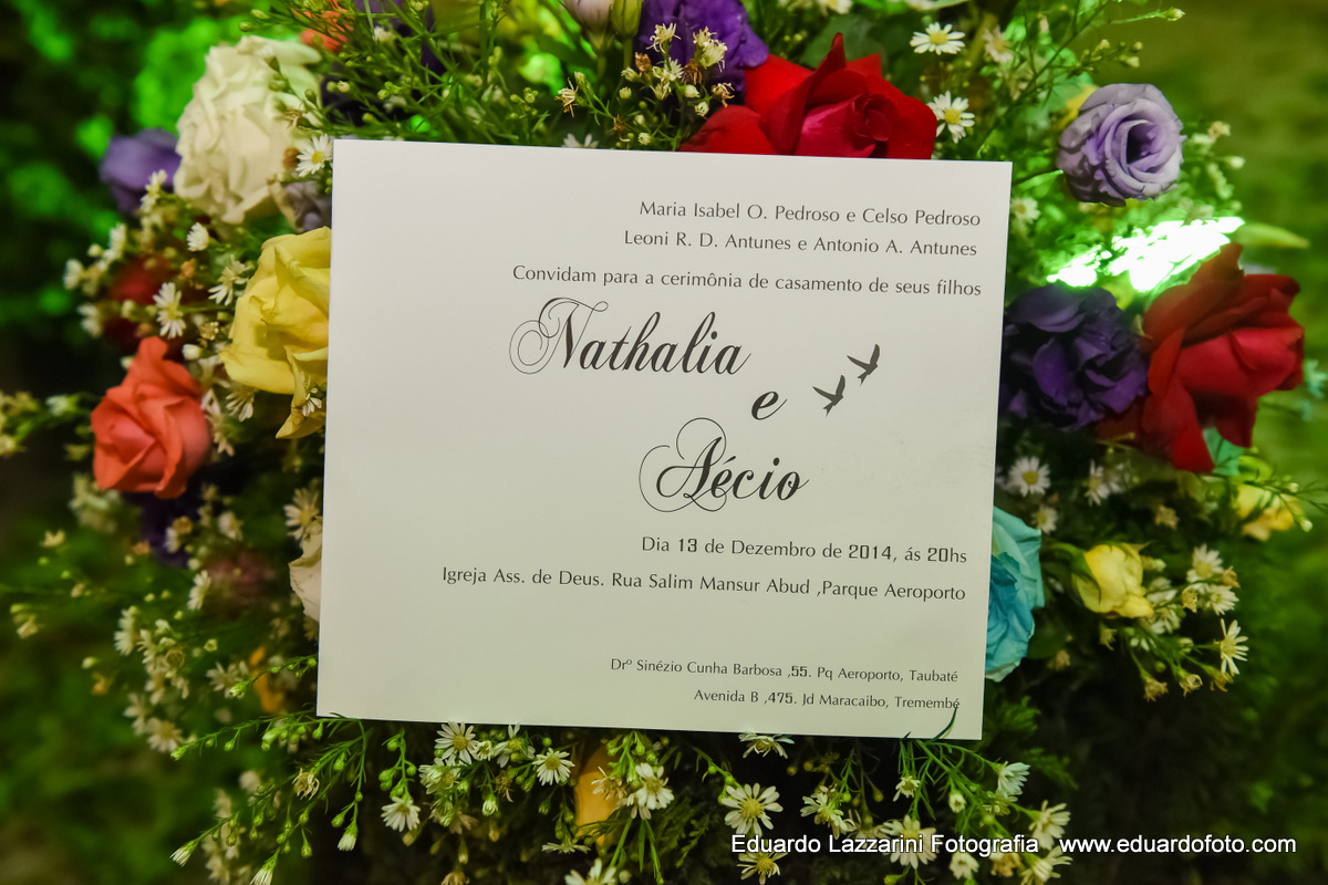CASAMENTO TAUBATÉ Nathália e Aécio FOTOGRAFO EDUARDO LAZZARINI FOTOGRAFO DE CASAMENTOS EM TAUBATE SP