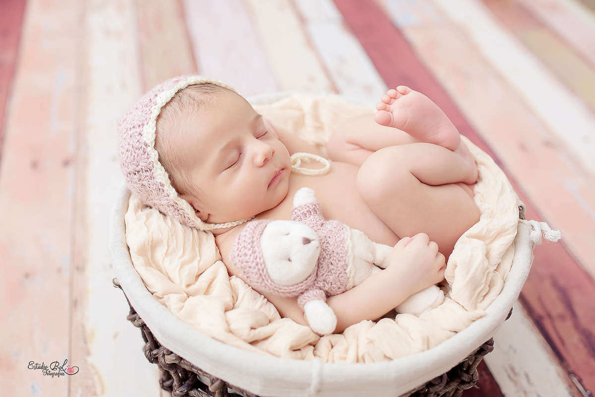 A Larissa amou o ursinho