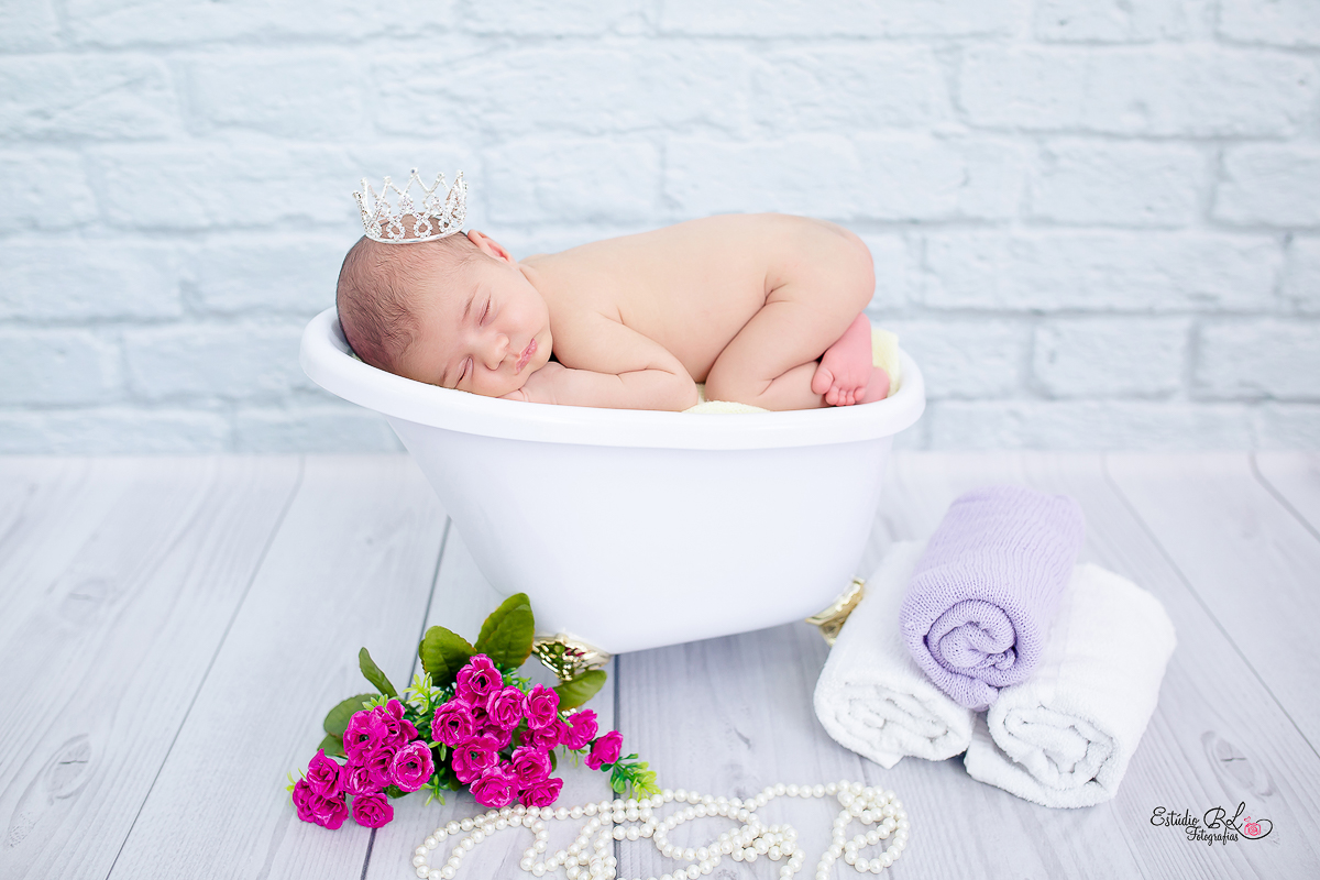 A Larissa ficou linda na banheirinha