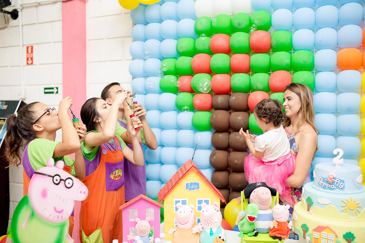 Festa do 2º aninho da Julia realizado no Aquarela Park