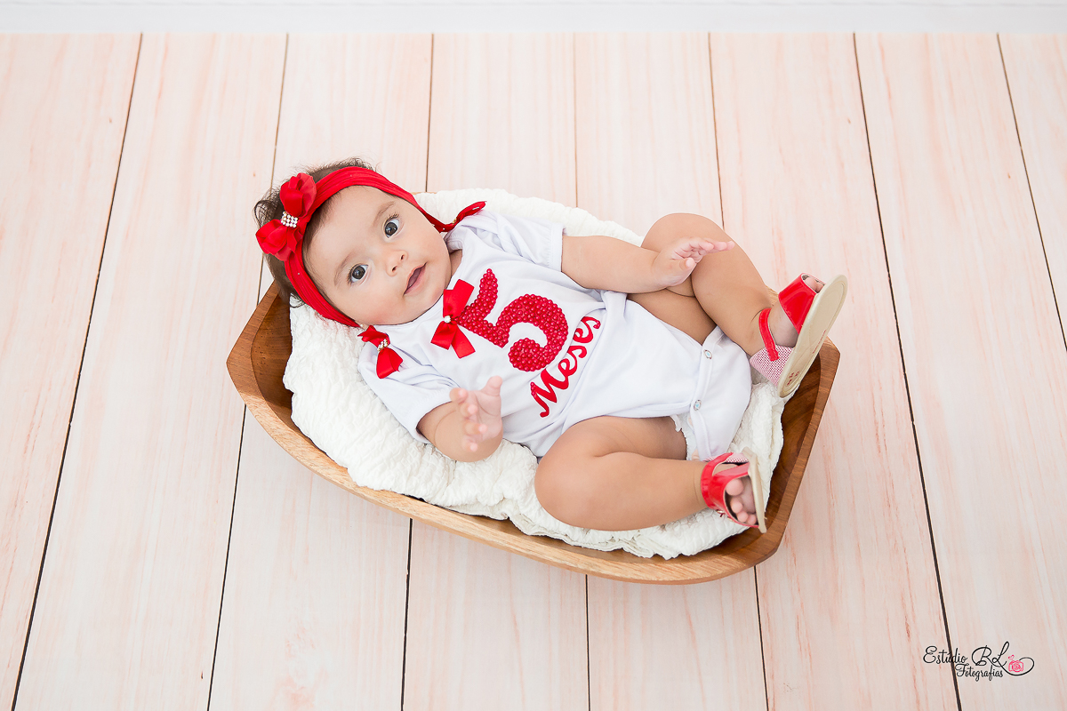 Acompanhamento 5 meses da linda Mirela