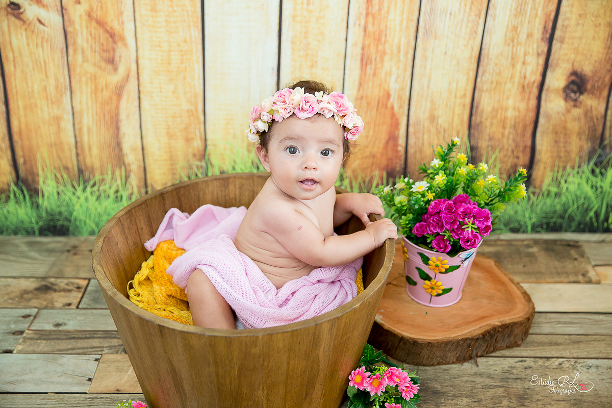 Acompanhamento 5 meses da linda Mirela