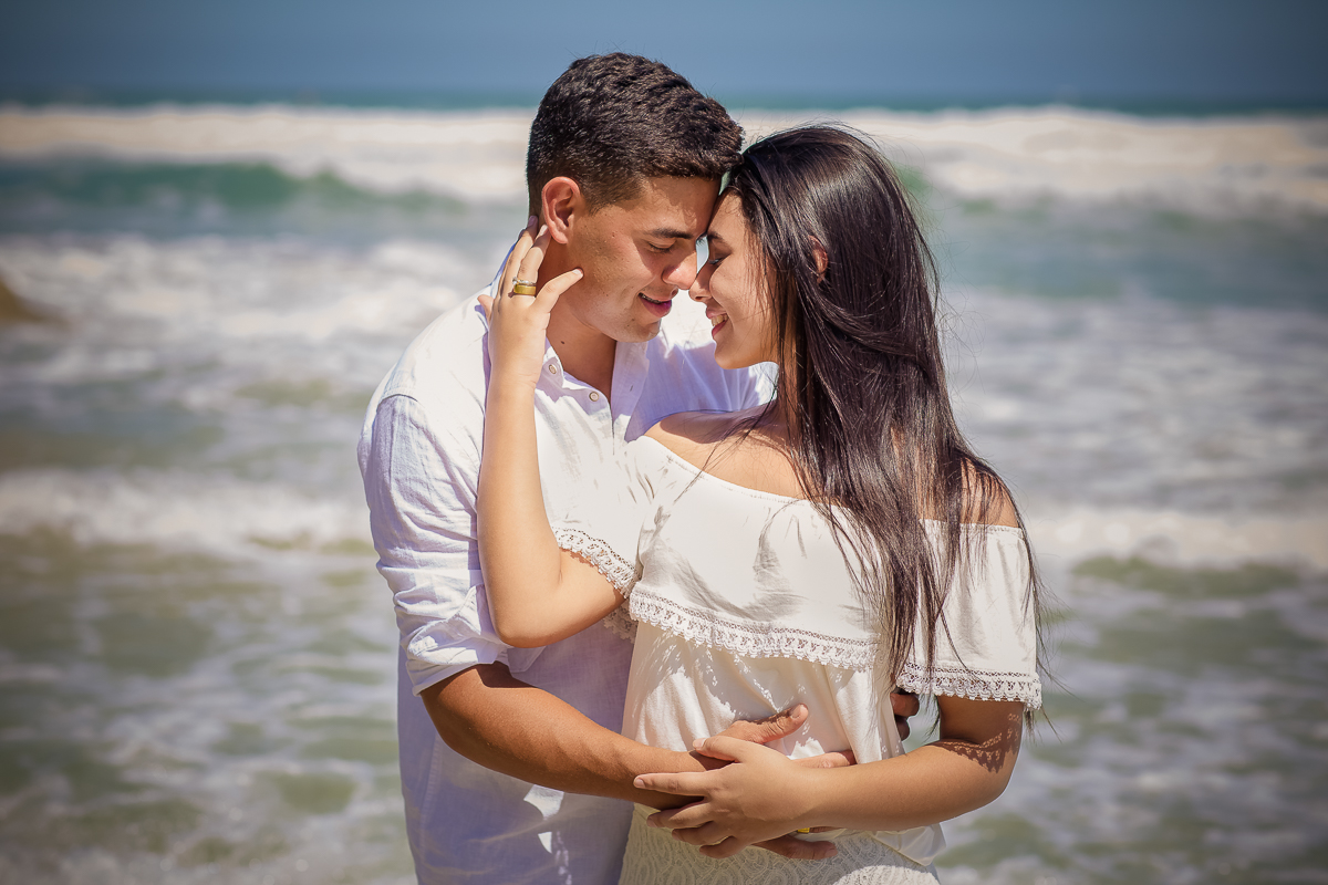 Pré Wedding Rebecca e Tiago, na praia do guaruja