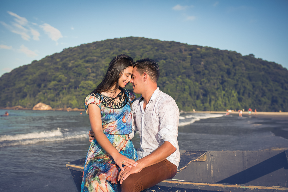 Pré Wedding Rebecca e Tiago, na praia do guaruja
