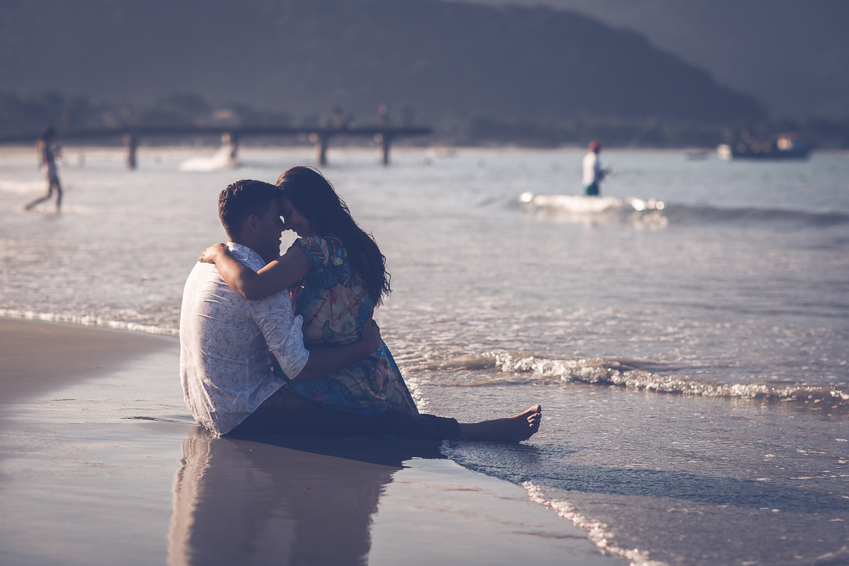 Pré Wedding Rebecca e Tiago, na praia do guaruja
