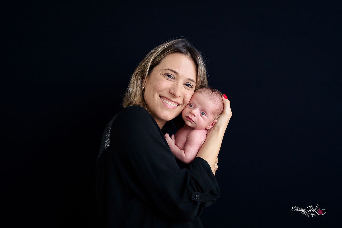 Mamãe participando do ensaio do Pietro