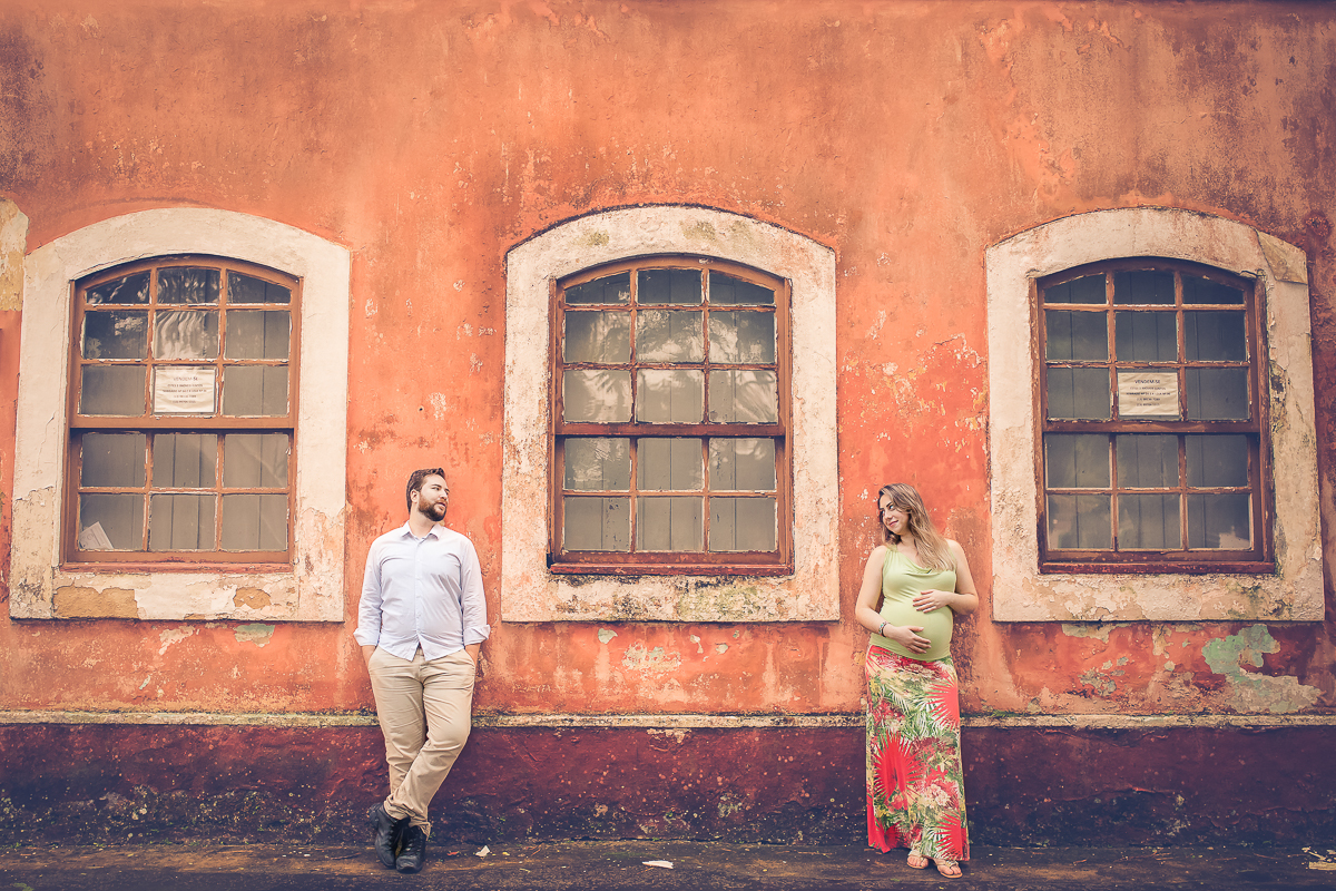 Ensaio gestante na praia