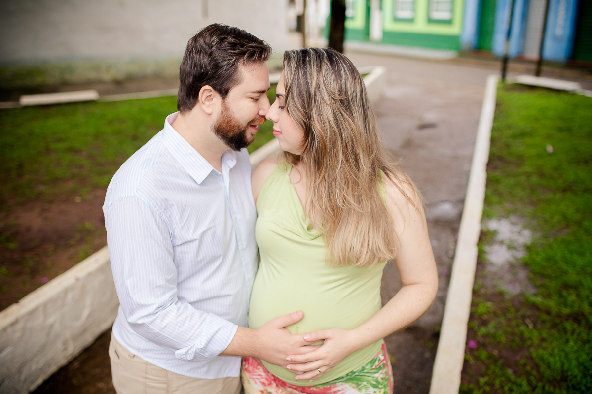 Ensaio gestante na praia