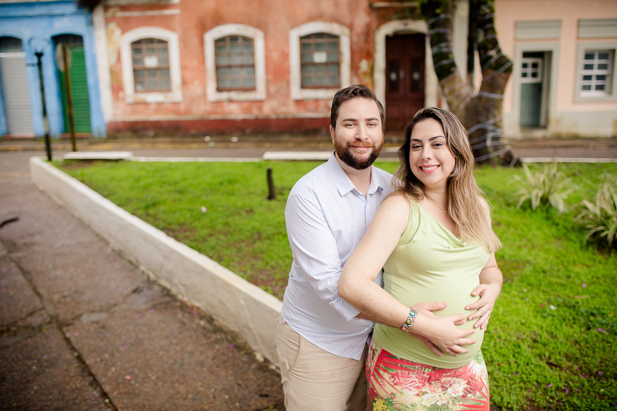 Ensaio gestante na praia