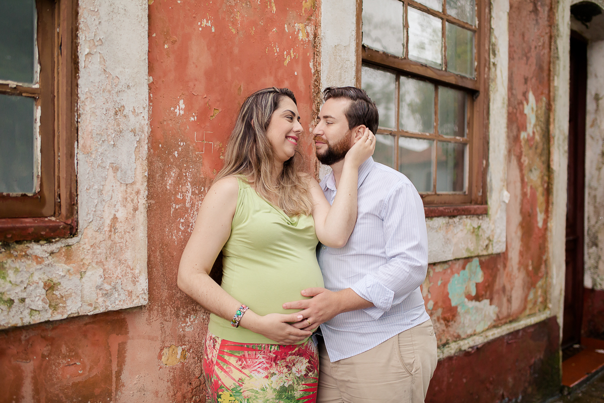Ensaio gestante na praia