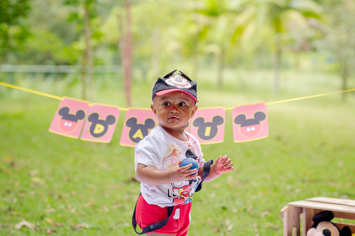 Smash the cake do Davi