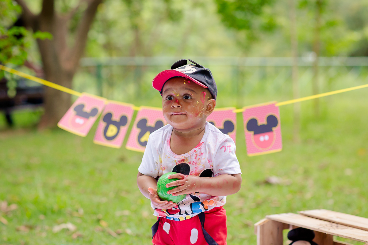 Smash the cake do Davi