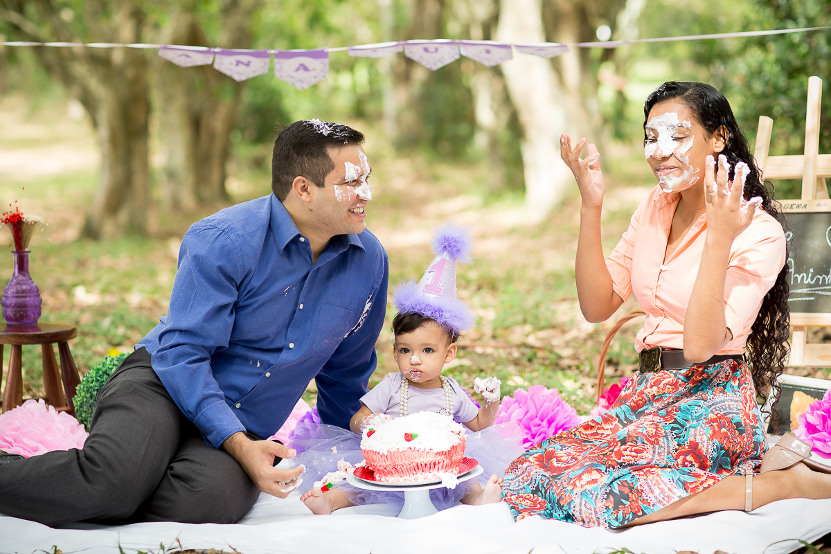 Smash the Cake Ana Luiza na Fazenda Ipanema