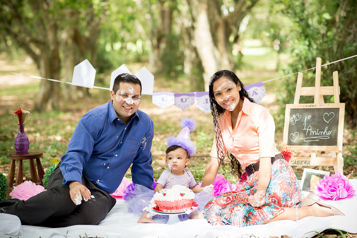 Smash the Cake Ana Luiza na Fazenda Ipanema