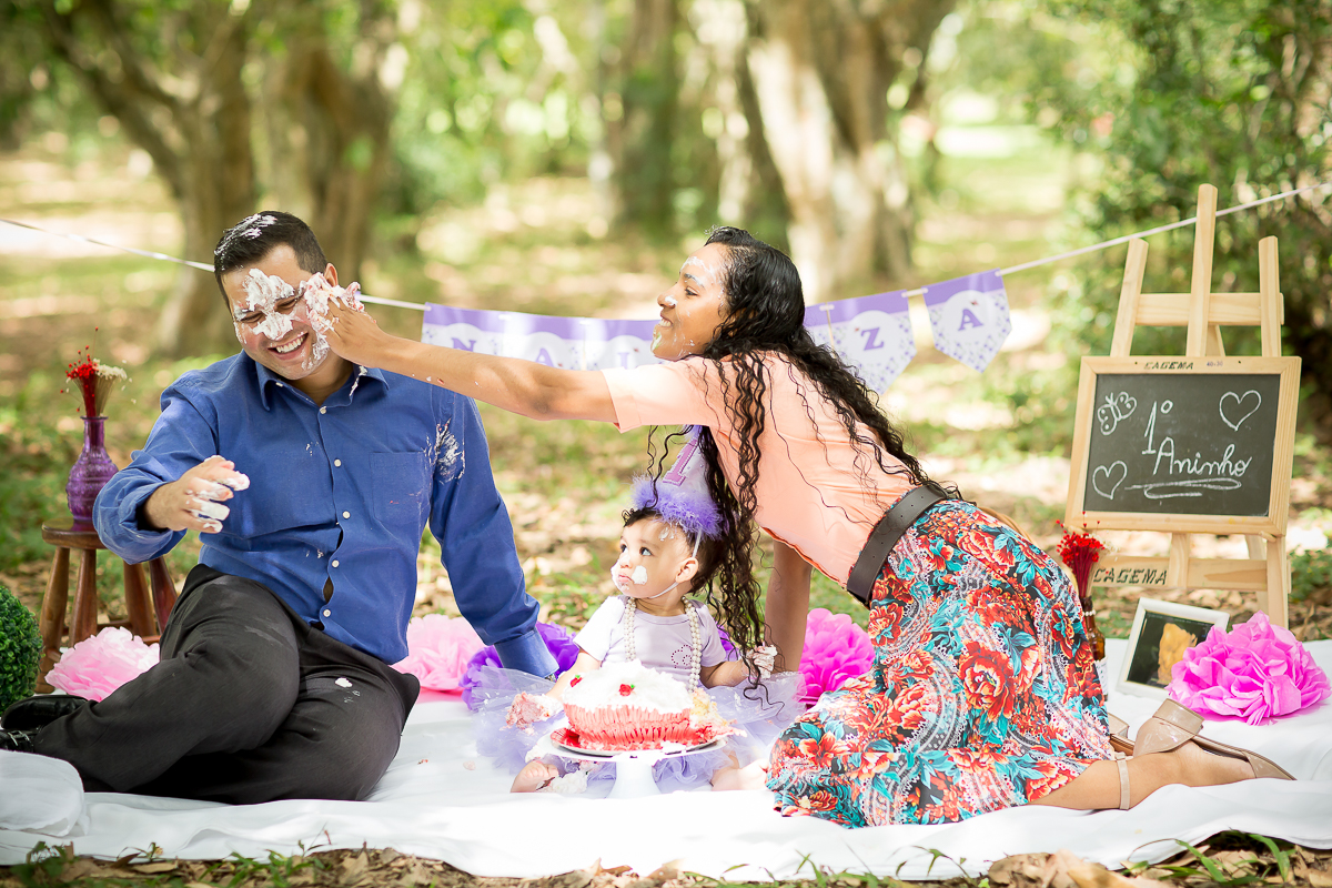 Smash the Cake Ana Luiza na Fazenda Ipanema