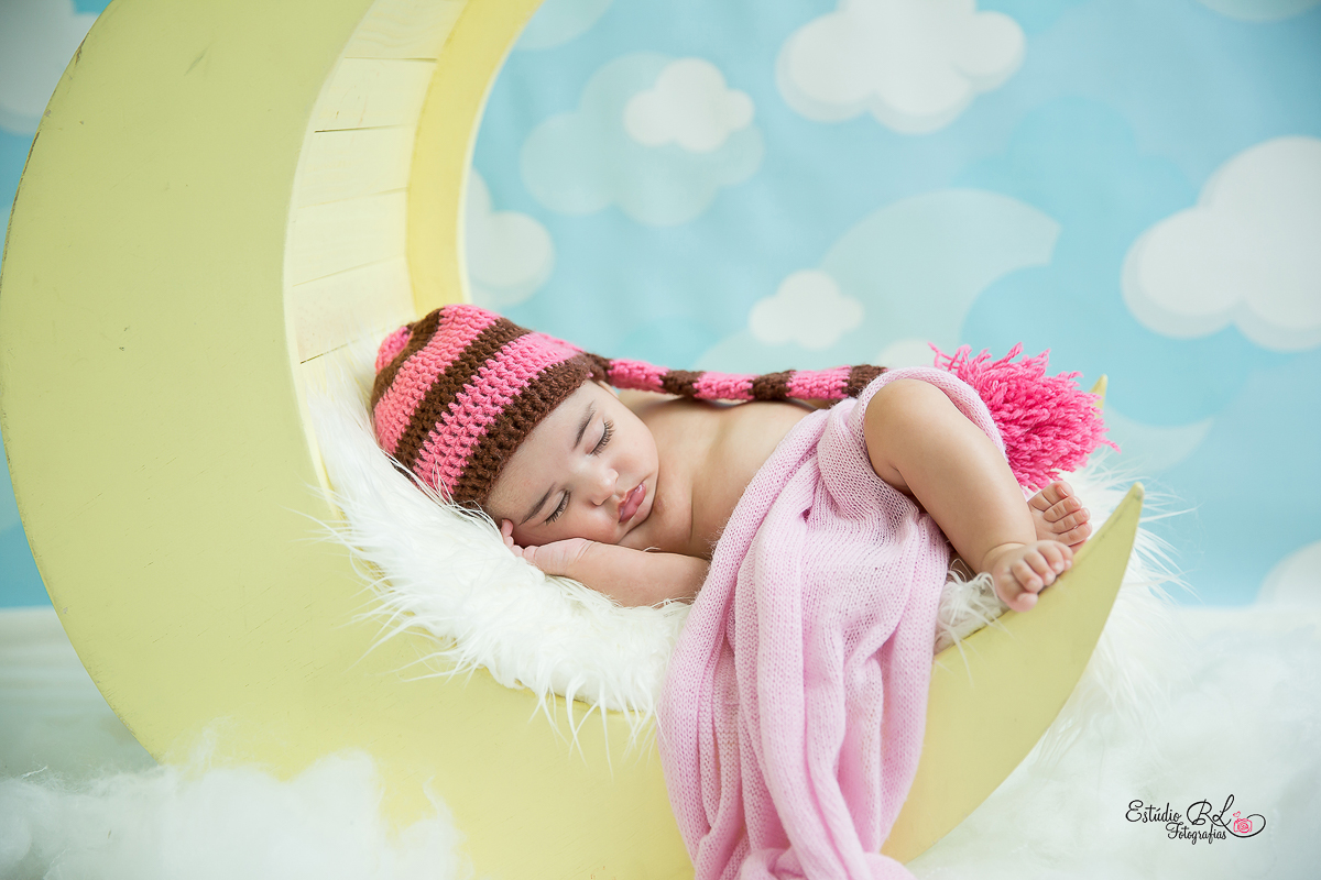 Ensaio de acompanhamento de 3 meses Alice Vitória