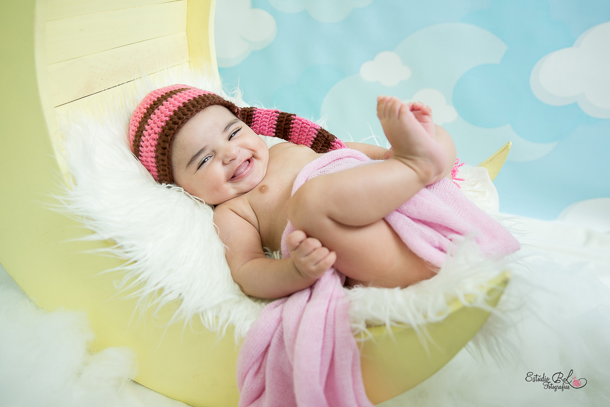 Ensaio de acompanhamento de 3 meses Alice Vitória