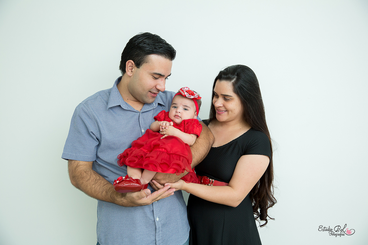 Ensaio de acompanhamento de 3 meses Alice Vitória