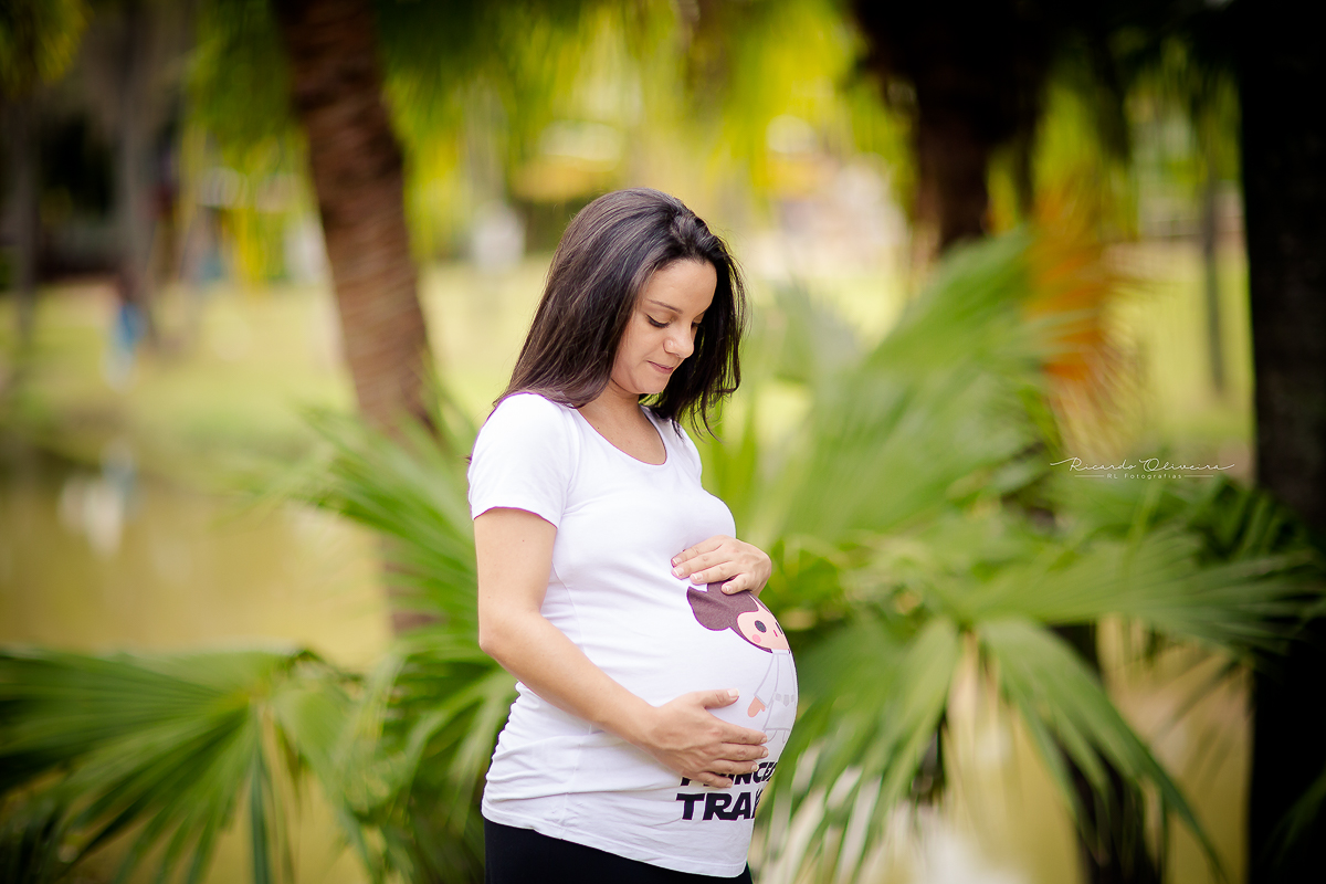 Ensaio gestante no Parque da Água Vermelha em Sorocaba