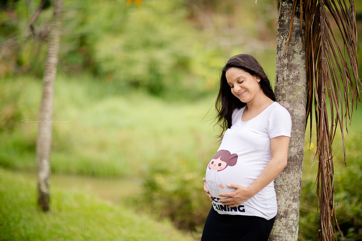 Ensaio gestante no Parque da Água Vermelha em Sorocaba