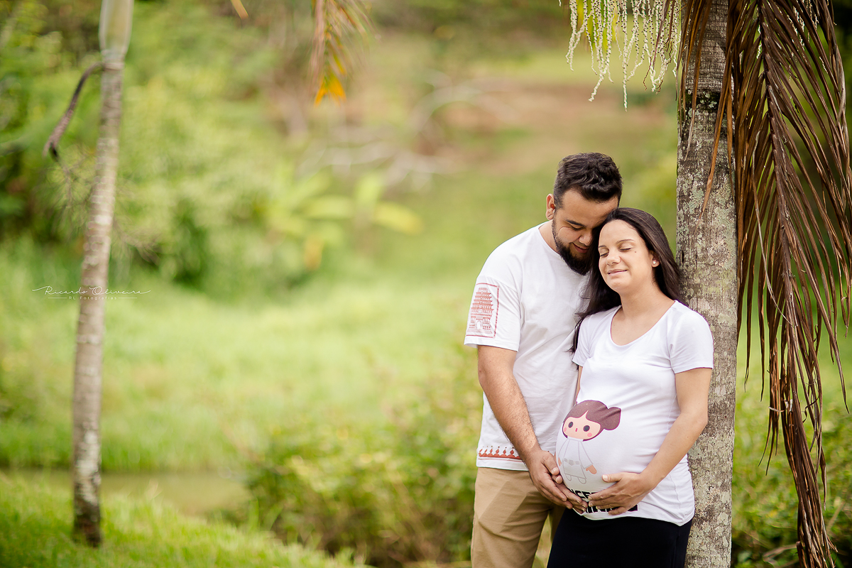 Ensaio gestante no Parque da Água Vermelha em Sorocaba