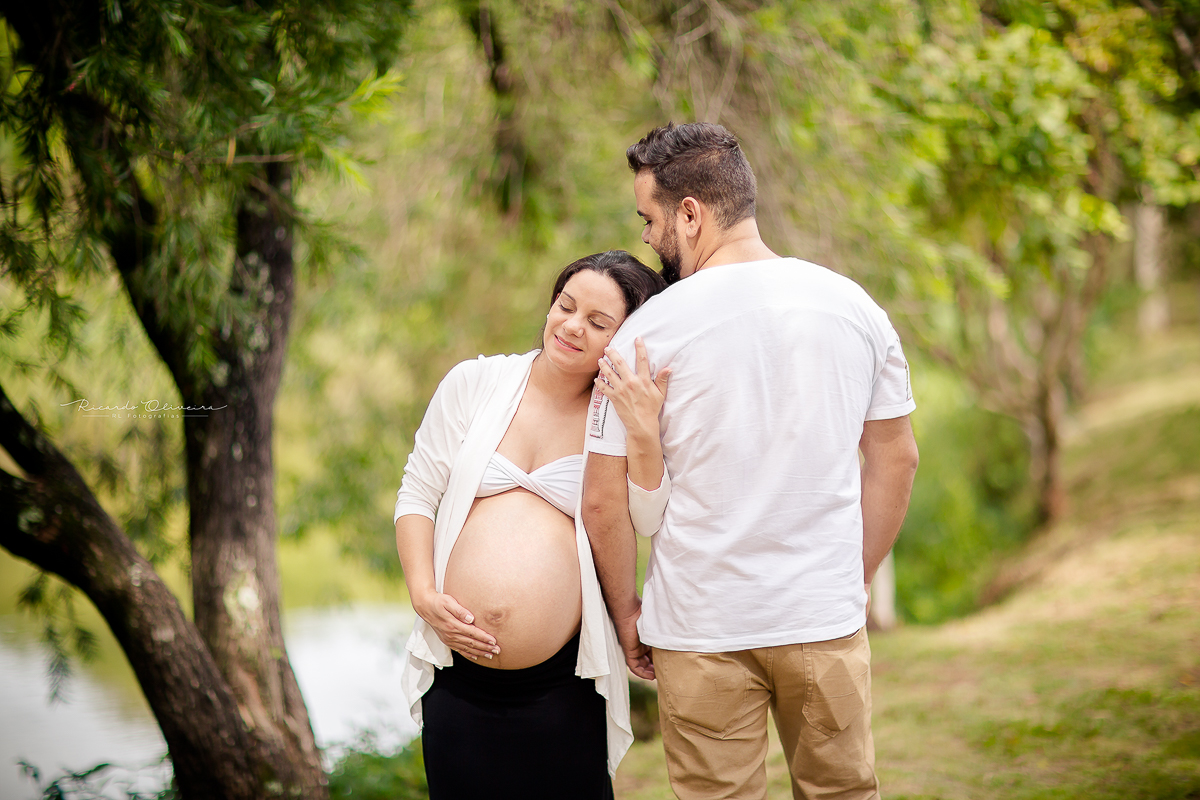 Ensaio gestante no Parque da Água Vermelha em Sorocaba