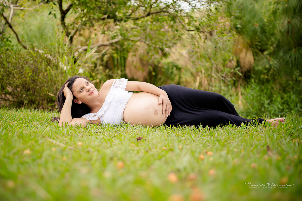 Ensaio gestante no Parque da Água Vermelha em Sorocaba