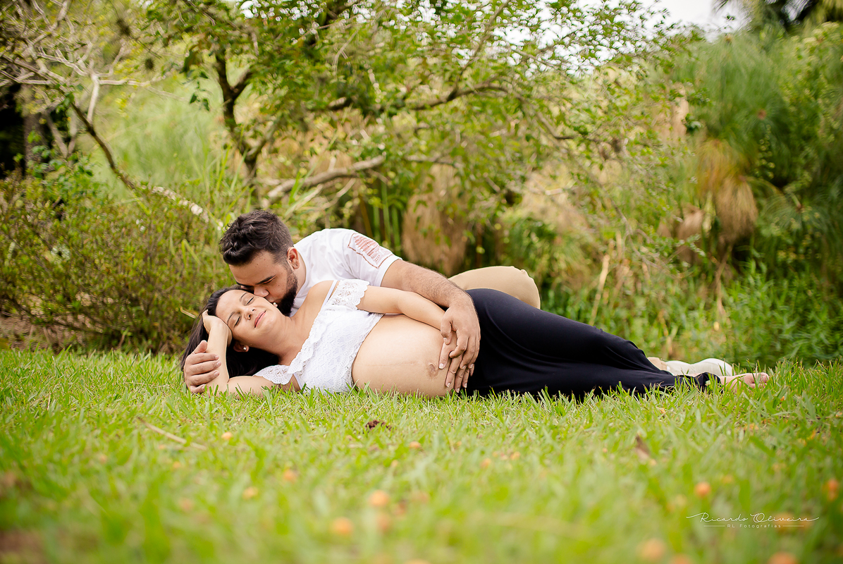 Ensaio gestante no Parque da Água Vermelha em Sorocaba