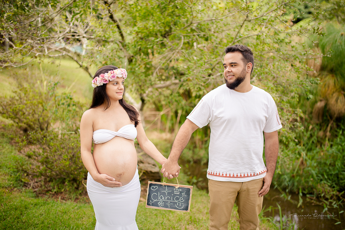 Ensaio gestante no Parque da Água Vermelha em Sorocaba