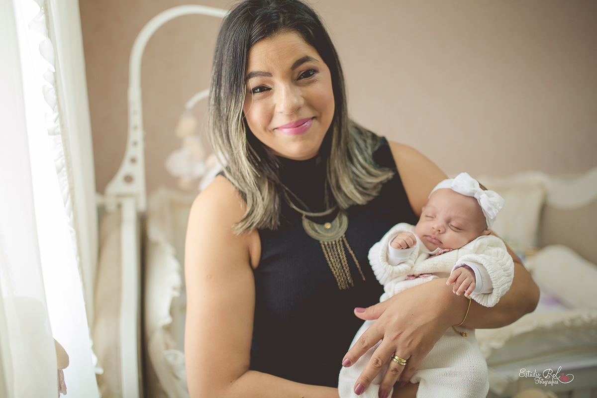 Ensaio life style da Maria Antonella com dias  de vida