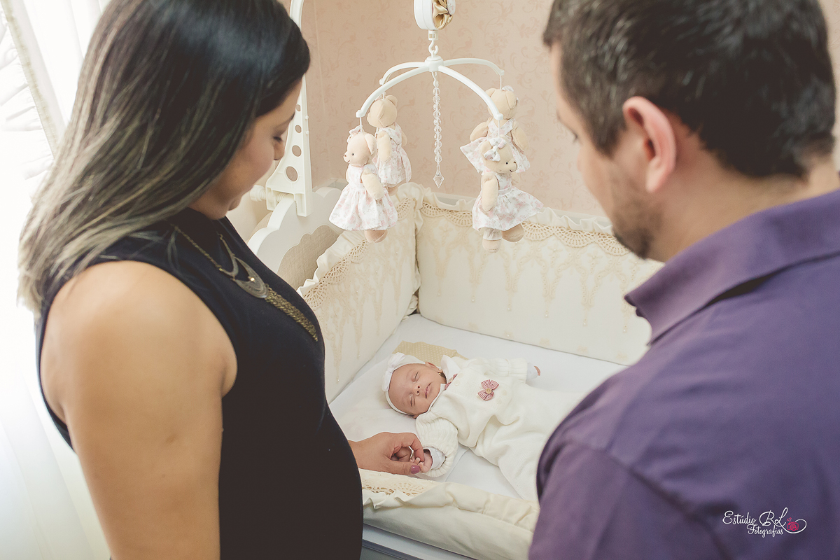 Ensaio life style da Maria Antonella com dias  de vida