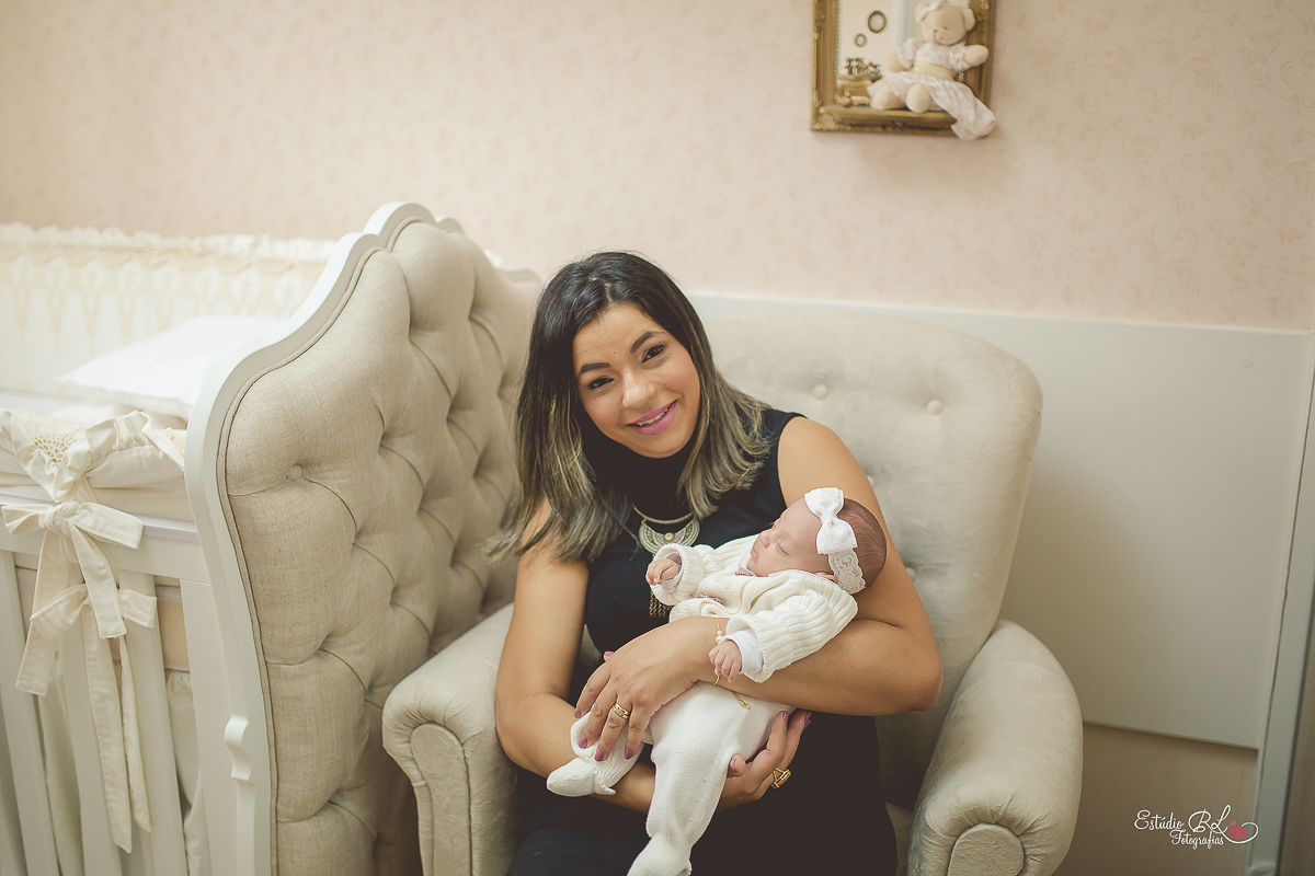 Ensaio life style da Maria Antonella com dias  de vida