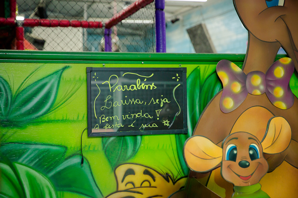 Aniversário de 6 aninho da Larissa nos Buffet na Floresta