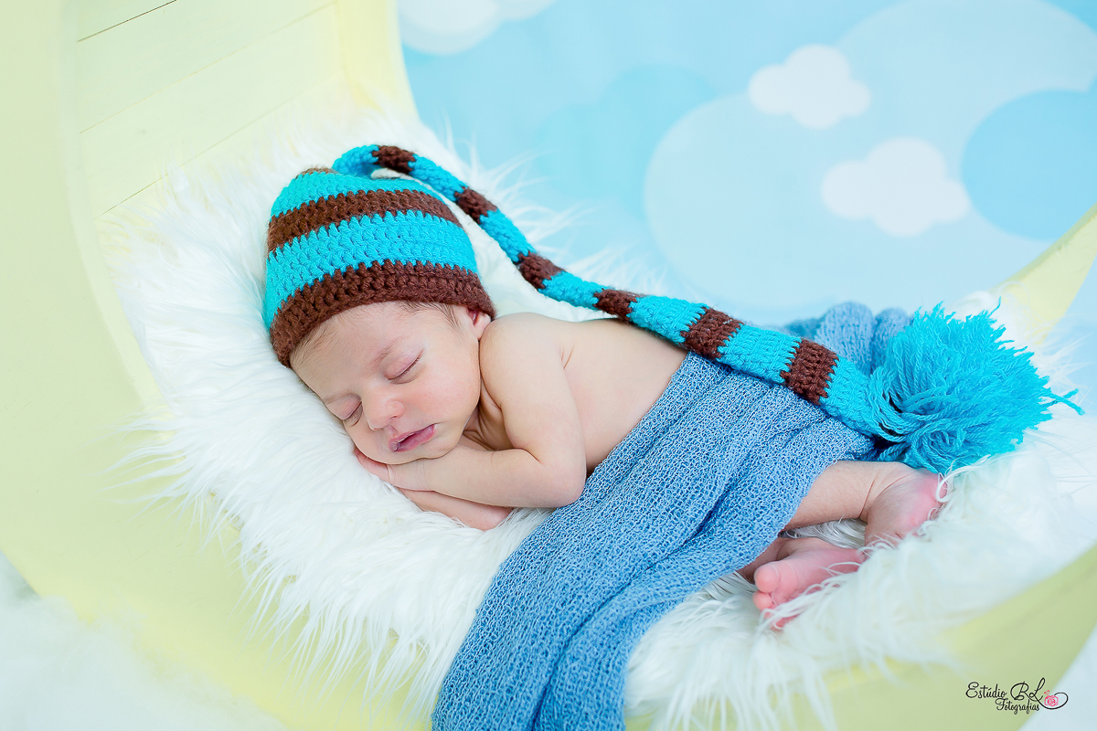 Ensaio recém nascido (newborn) lua