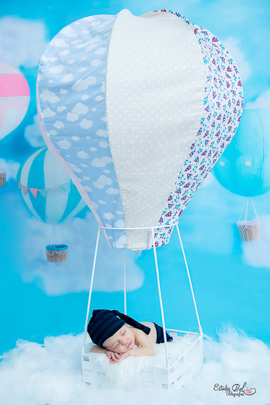 Ensaio recém nascido (newborn) balão