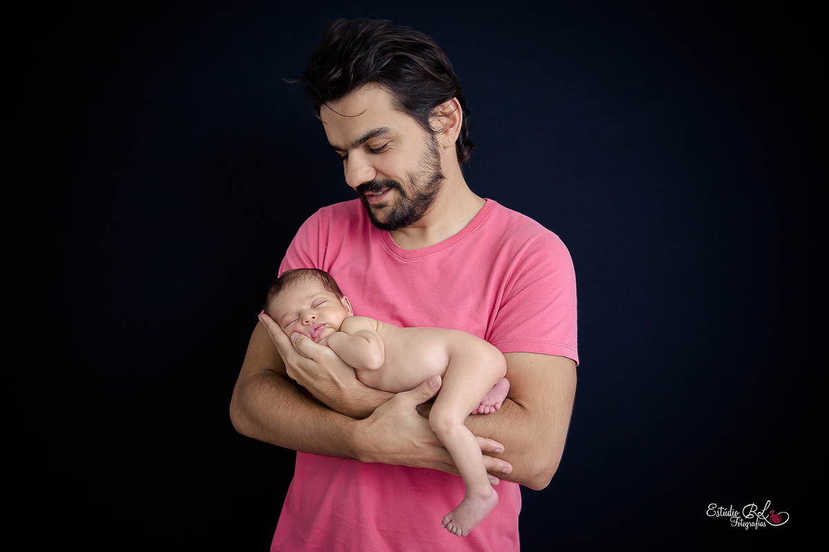 Ensaio recém nascido (newborn) papai