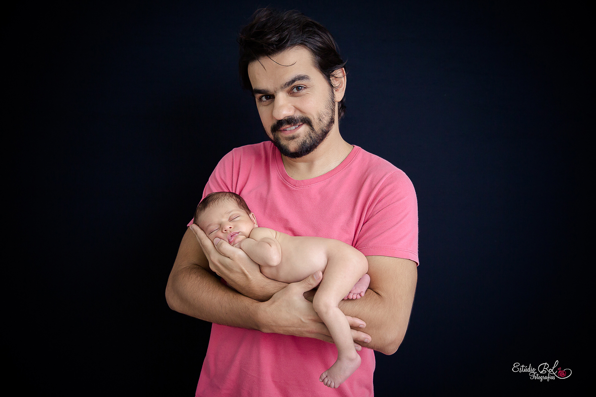 Ensaio recém nascido (newborn) papai