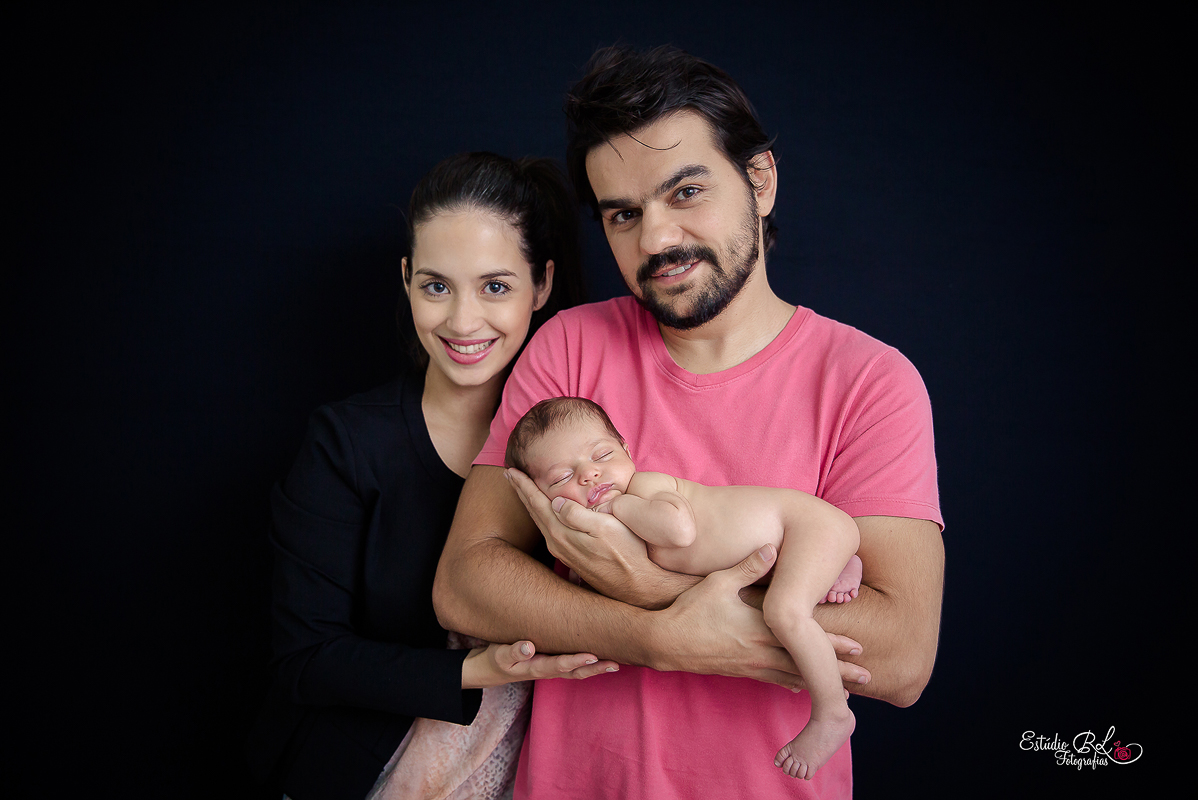 Ensaio recém nascido (newborn) mamãe e papai