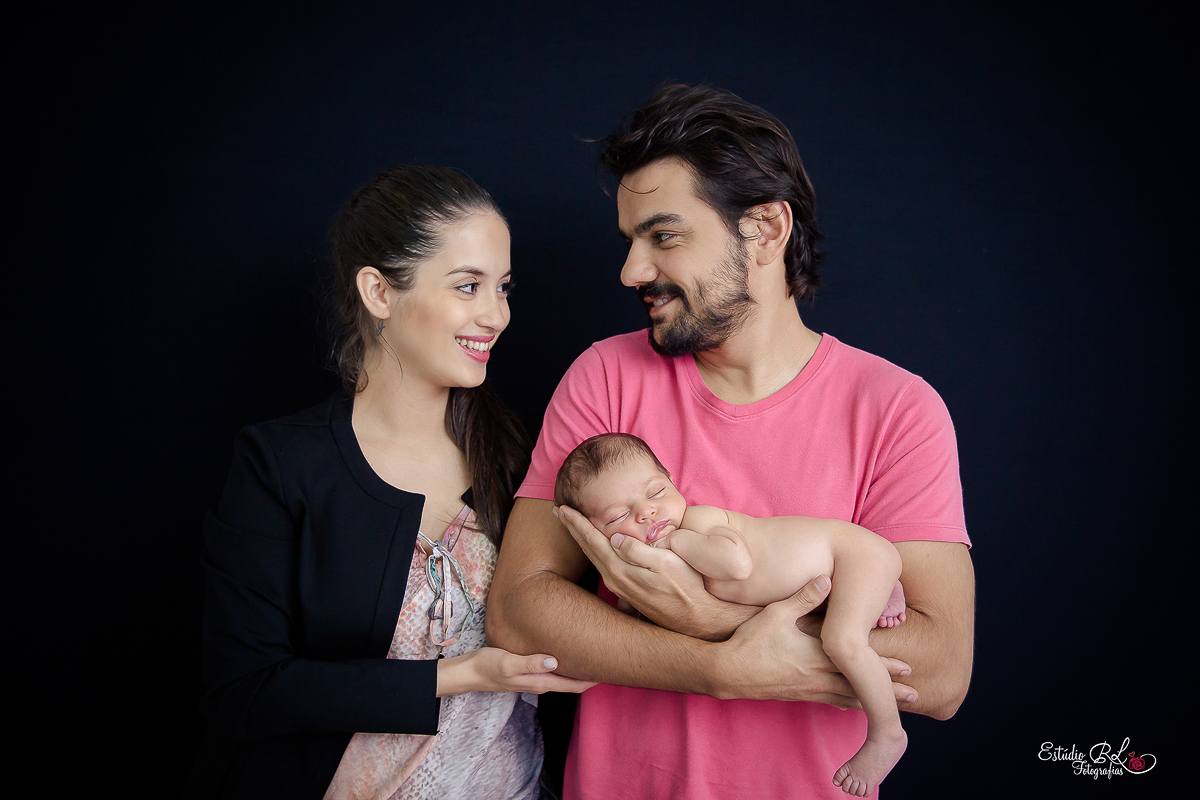 Ensaio recém nascido (newborn) mamãe e papai