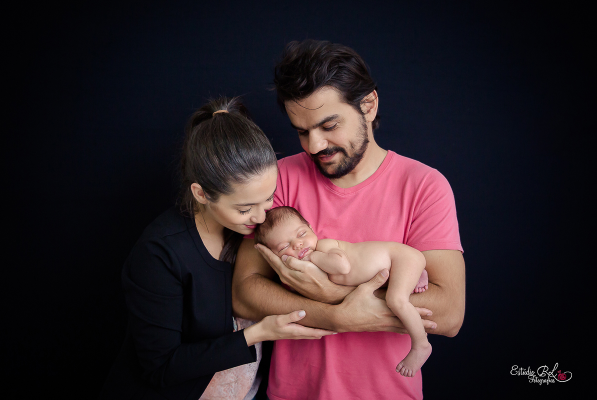 Ensaio recém nascido (newborn) mamãe e papai