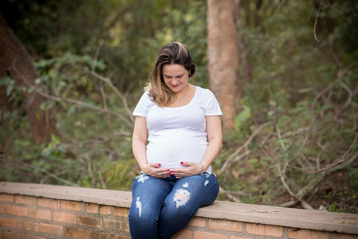 Ensaio gestante no condomínio Vila dos Ingleses