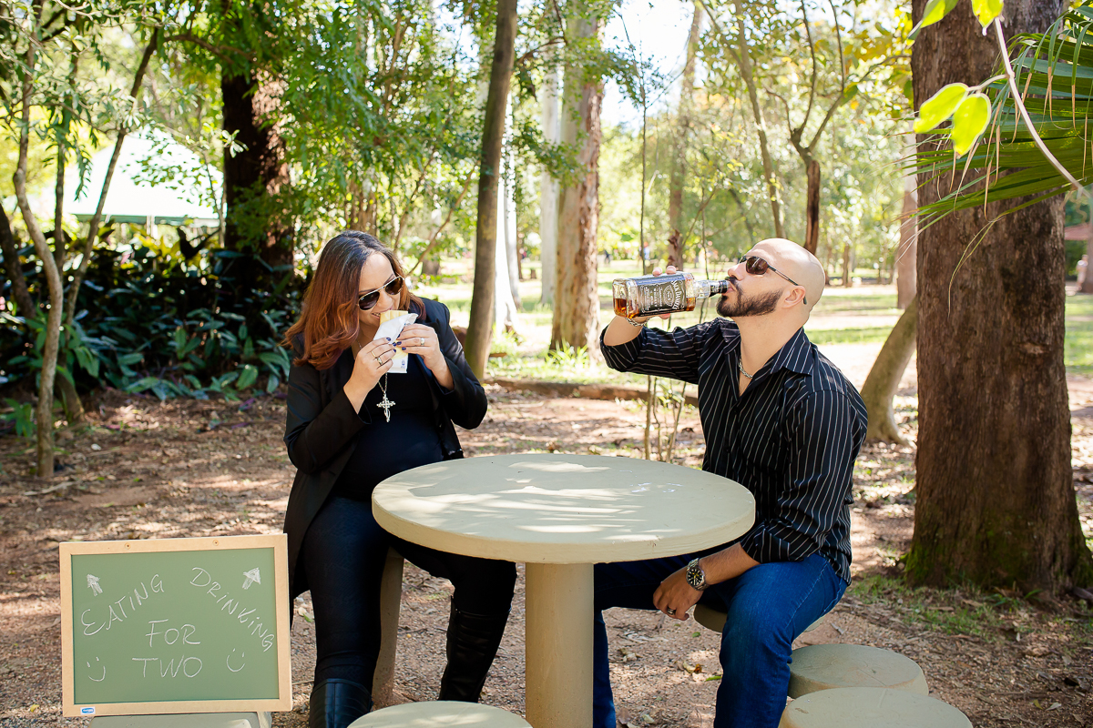 Sessão gestante papais roqueiros