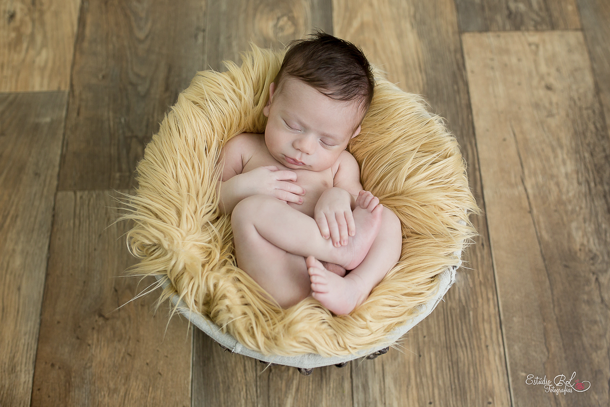 ensaio newborn do Kauã