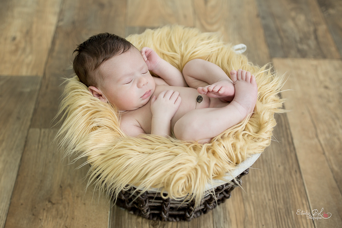 ensaio newborn do Kauã