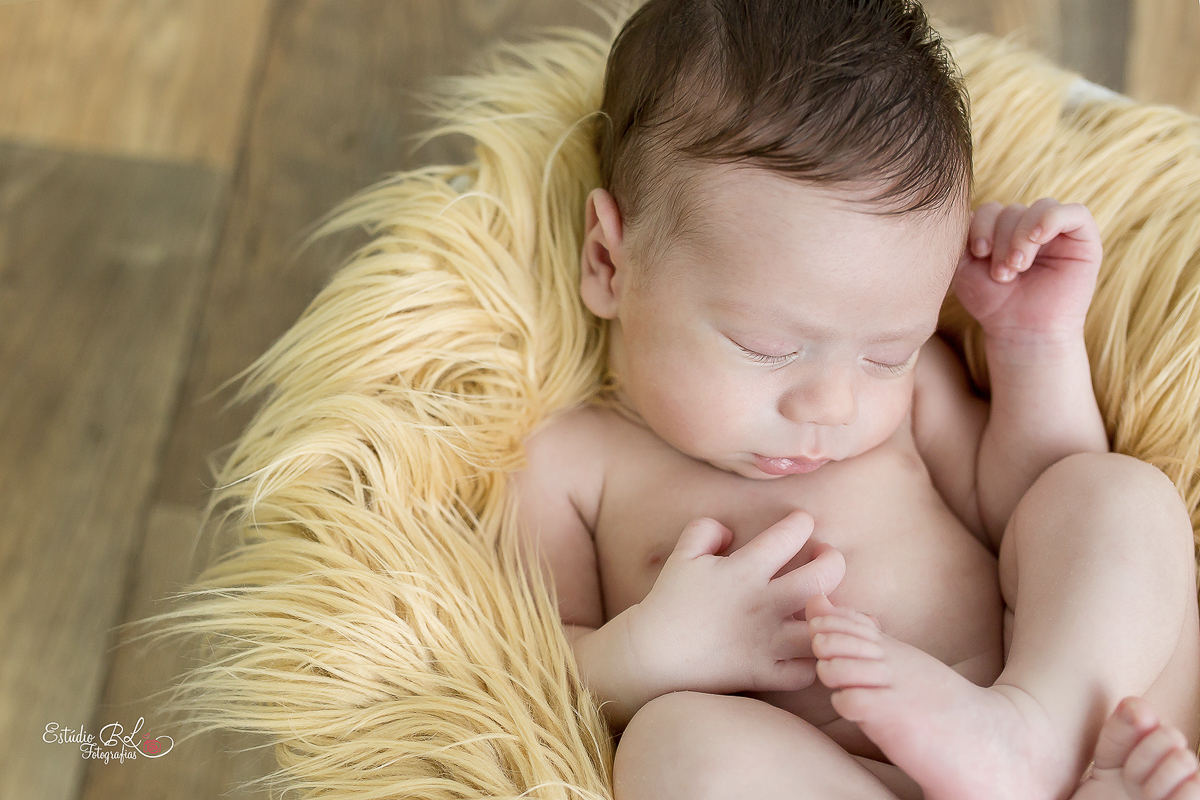 ensaio newborn do Kauã