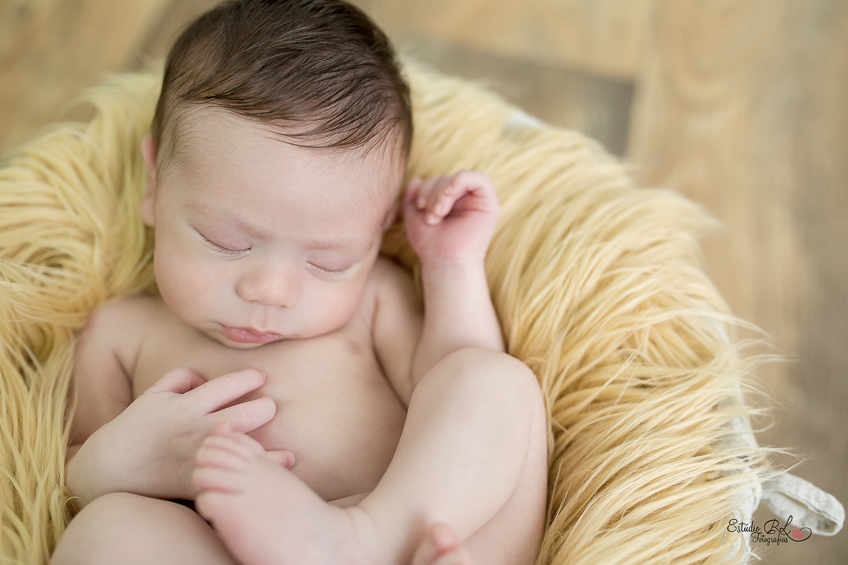 ensaio newborn do Kauã