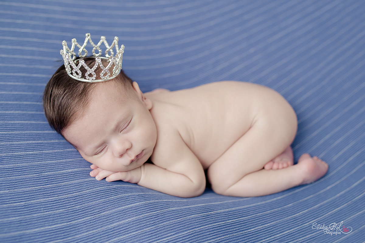 ensaio newborn do Kauã principe