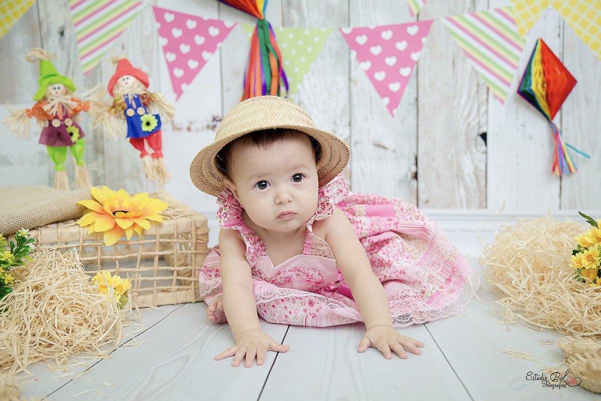 Maria Antonia 6 meses caipirinha