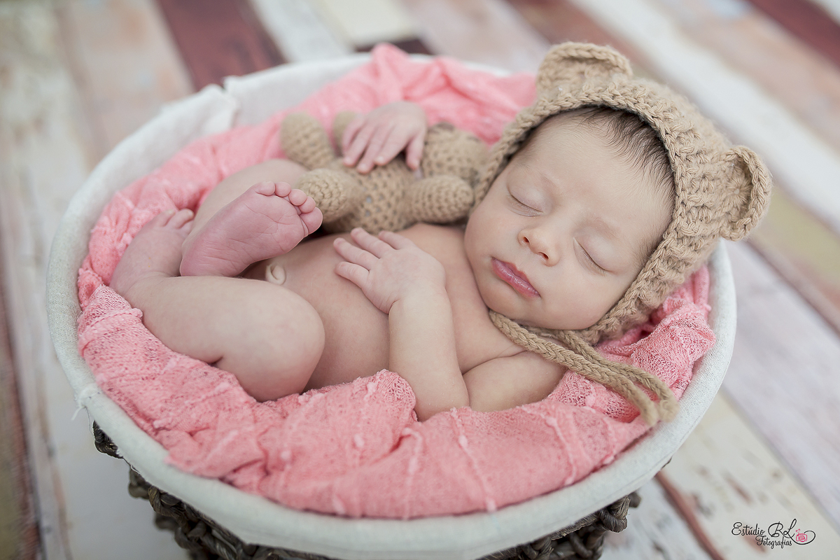 Ensaio newborn Valentina 17 dias